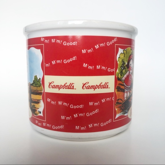 Campbell's Soup Kids Spring Summer Soup Coffee Tea Ceramic Wide Mouth Mug Cup 98 - Picture 3 of 12